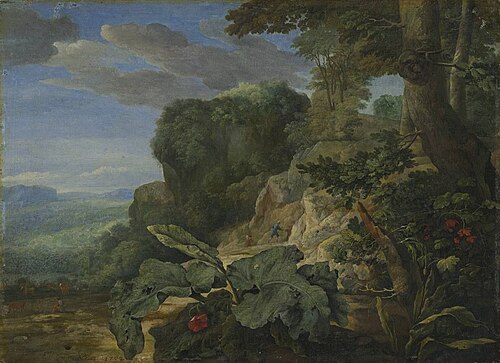 Rocky Landscape, 1702, Eglon van der Neer