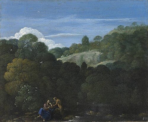 The tempatation of Christ, 1700, Eglon van der Neer
