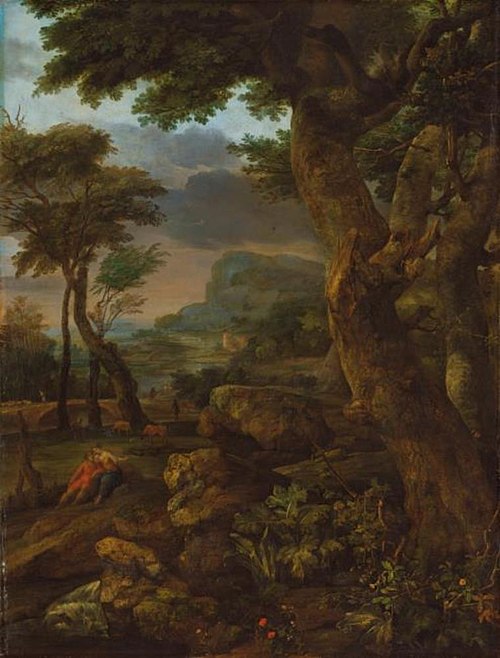 Mountainous Landscape, 1700, Eglon van der Neer