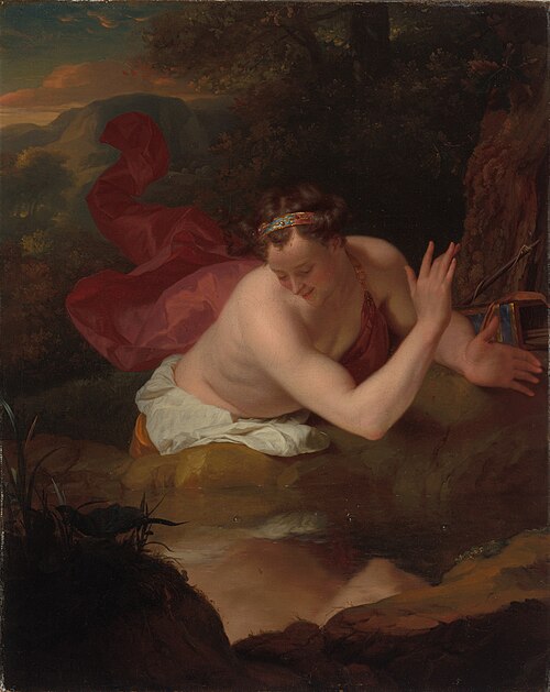 Narcissus, 1682, Godfried Schalken