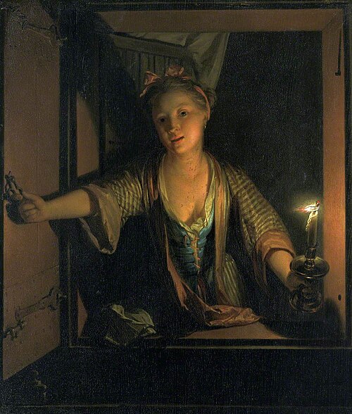 A Girl at the Window, , Godfried Schalken