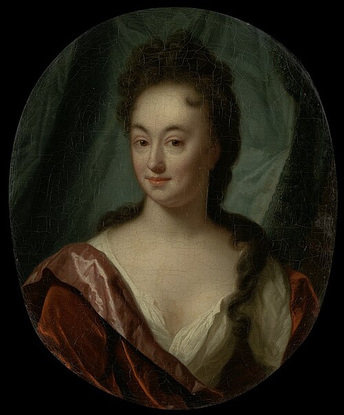 Miss van Gool, lady companion of Clara van Citters, 1702, Godfried Schalken