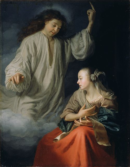 L'Annonciation, 1660, Godfried Schalken