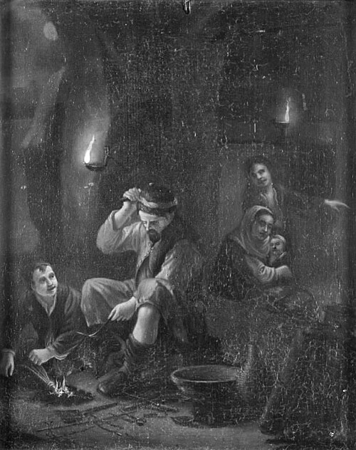 A Smithy, 1732, Godfried Schalken