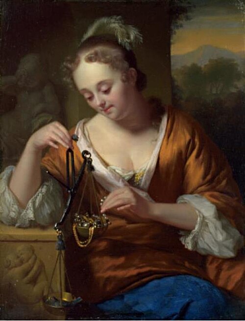 Allegory of Virtue and Riches, 1667, Godfried Schalken