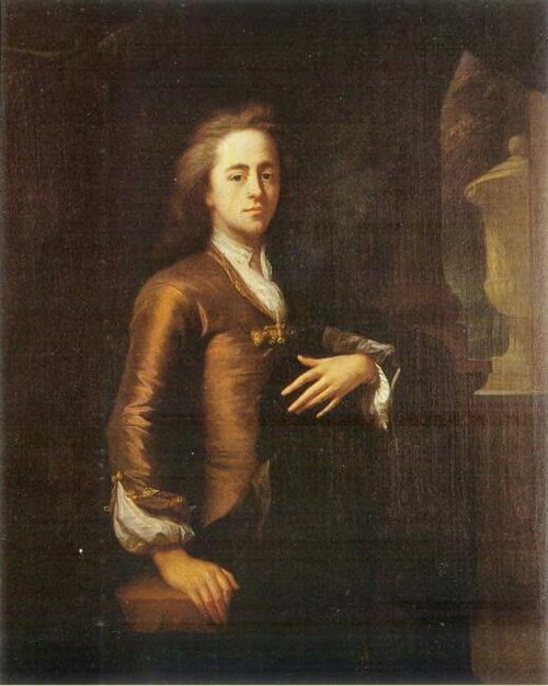 Portrait of Nicolaas Dierkens (1670-1745), 1700, Godfried Schalken