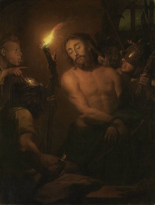 Mocking of Christ, 1703, Godfried Schalken
