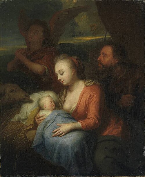 Rest on the Flight to Egypt, 1670, Godfried Schalken
