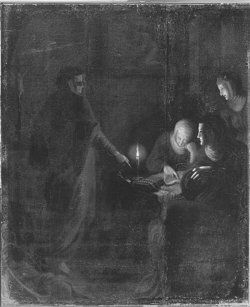 Lesende Nonnen (Art des), 1674, Godfried Schalken