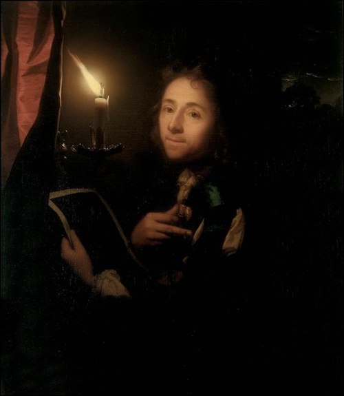 Autoportrait, 1695, Godfried Schalken
