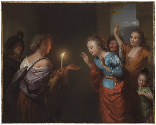 Parable of the Lost Piece of Silver, 1680, Godfried Schalken