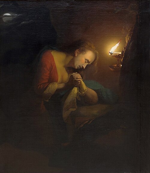 Sainte Madeleine en prière, 1690, Godfried Schalken