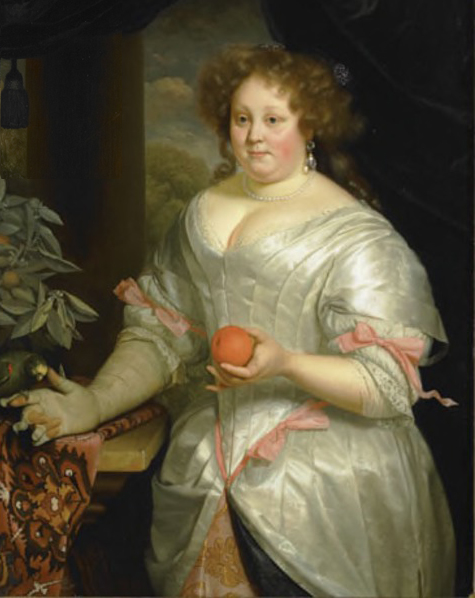 Portrait of Elisabeth Talliarde (1654-1689), 1679, Godfried Schalcken