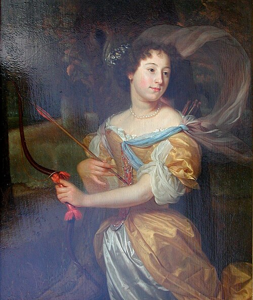 Portrait of Magdalena de la Court, 1690, Godfried Schalcken