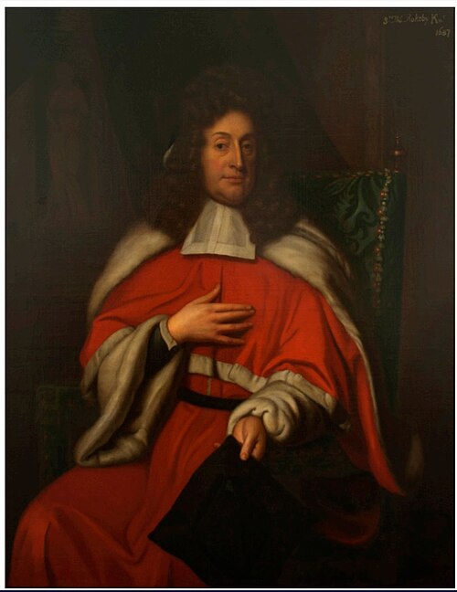 Portrait of Sir Thomas Rokeby, 1687, Godfried Schalcken
