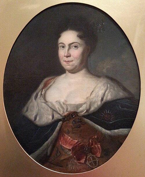 Portrait of Catherine I, 1717, Carel de Moor