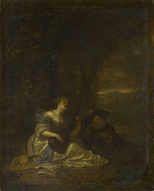 The Duet, 1715, Carel de Moor