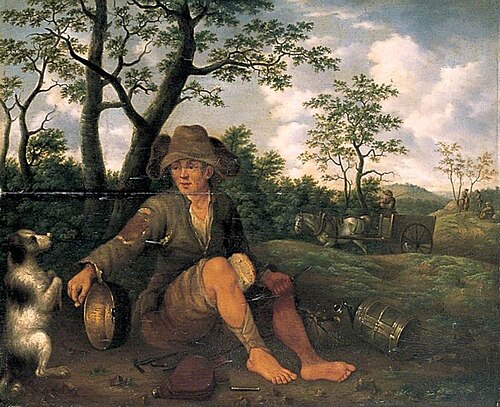 The Tinker and His Dog, , Jan Baptist Weenix