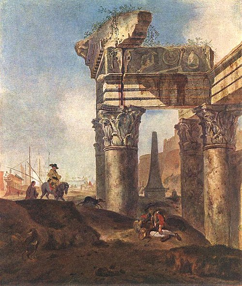 Ruines antiques, 1625, Jan Baptist Weenix