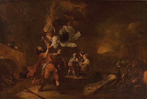 La circoncision du fils de Moïse., 1642, Jan Baptist Weenix