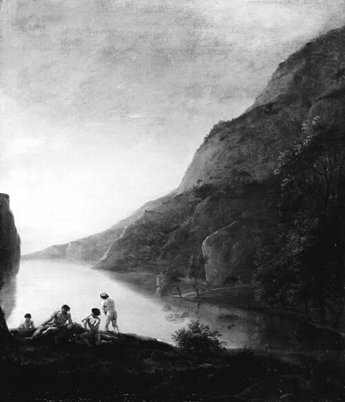 Landscape with Bathers, 1635, Herman Van Swanevelt