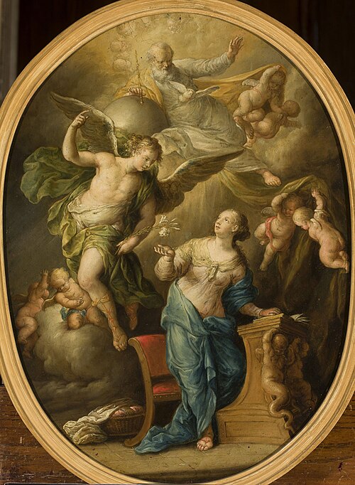 Annunciation, 1763, Franz Xaver Wagenschön