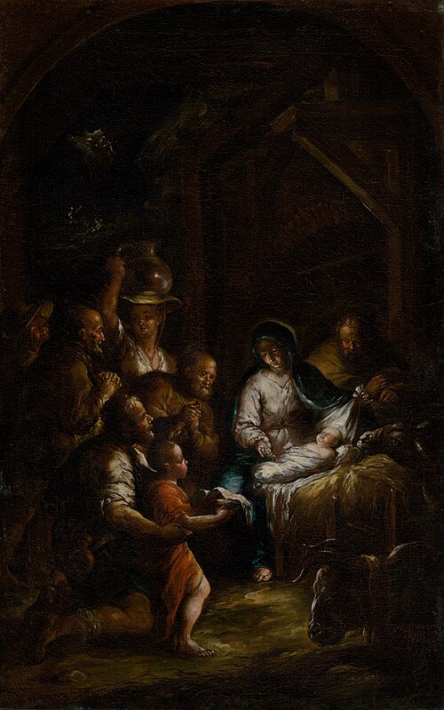 The Birth, 1760, Franz Xaver Wagenschön
