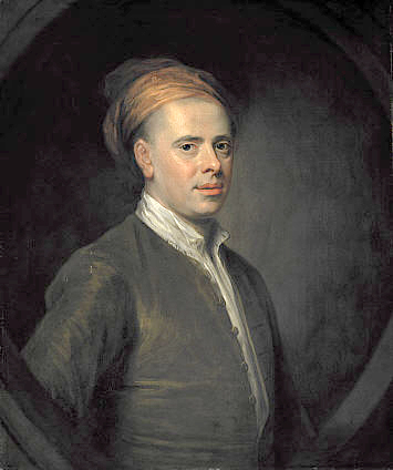 Portrait of Allan Ramsay (1686-1758), Scottish poet, 1722, William Aikman