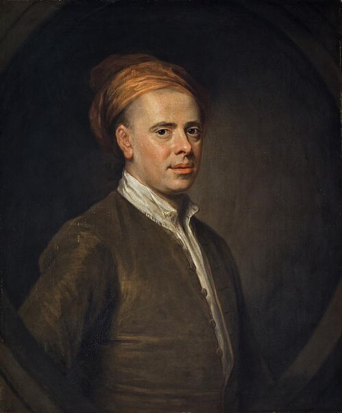 Allan Ramsay, 1684 - 1758. Poet, 1722, William Aikman