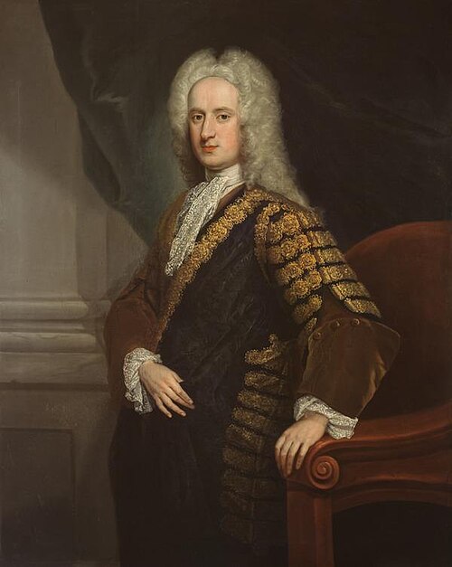 John Hay, 4th Marquess of Tweeddale, c 1695 - 1762. Lord Justice-General for Scotland, 1728, William Aikman