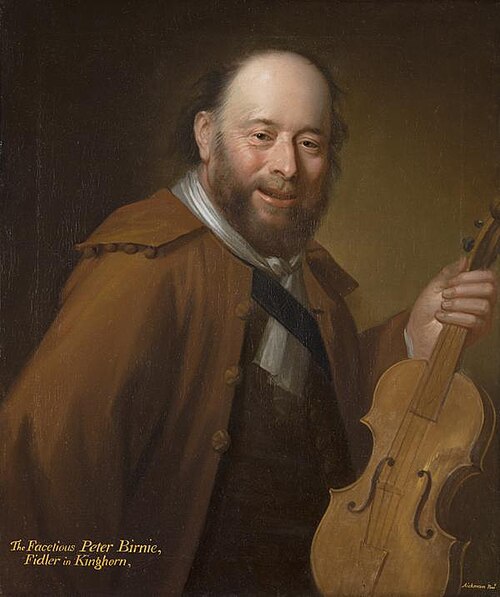 Patie Birnie, the Fiddler of Kinghorn, 1721, William Aikman
