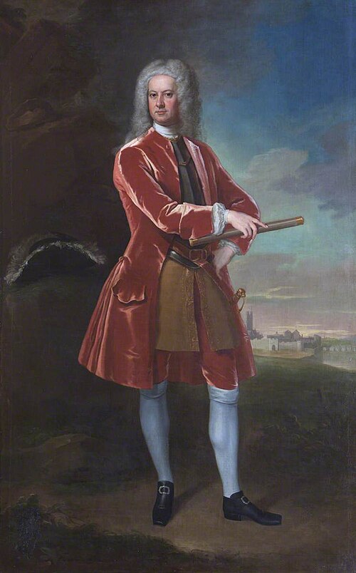 Colonel Harbord Harbord (Harbord Cropley) (?1675-1742), 1730, William Aikman