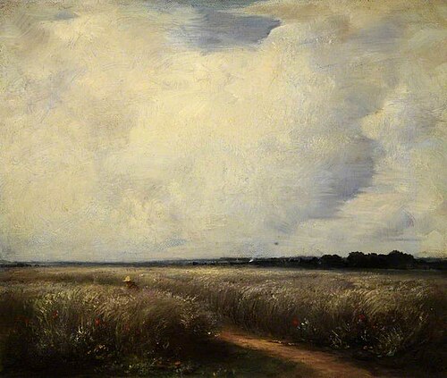 Cornfield, 1907, Ludwig von Löfftz