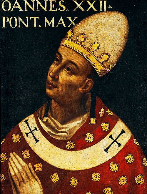 Portrait of John XXII, 1613, Giuseppe Franco