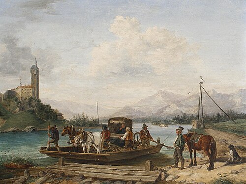 The ferry crossing, , Anton Altmann