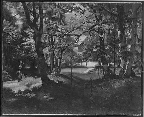 Sonniges Waldbild, 1885, Ludwig Thiersch