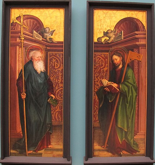 The Apostles Philip and James the Less, 1520, Martin Schaffner