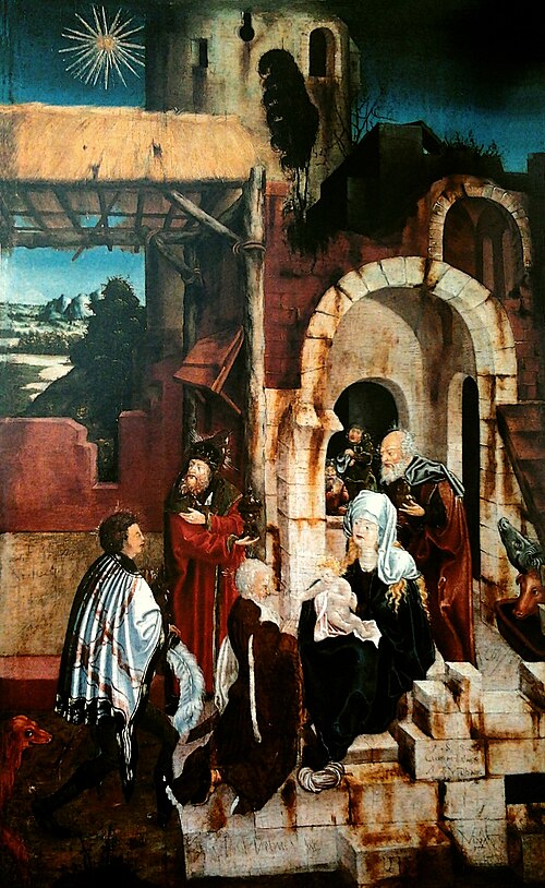 The Adoration of the Magi, 1515, Martin Schaffner