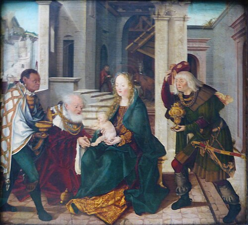 Adoration of the Magi, 1513, Martin Schaffner