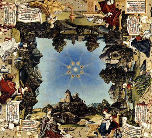 tabletop of Asymus Stedelin, 1533, Martin Schaffner