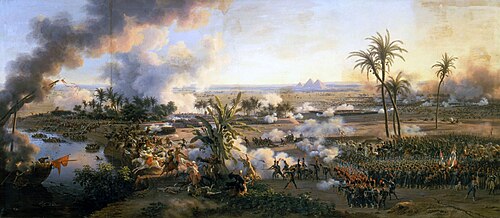 Bataille  des Pyramides, 21 juillet 1798, 1806, Louis-François Lejeune