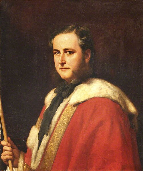Frederick Lygon, Earl of Beauchamp, DC, DCL, 1878, Rudolf Lehmann