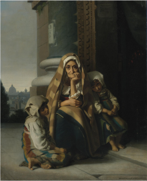 Sacred Invitation, 1857, Rudolf Lehmann