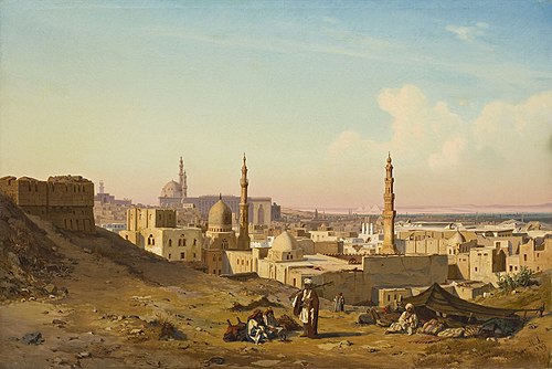 Bedouin Encampment near Cairo, 1849, Max Schmidt
