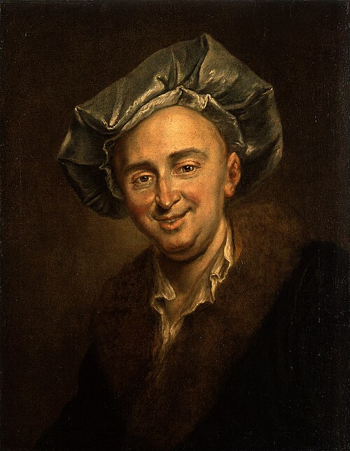 Julien Offray de la Mettrie (1709-1751), 1750, Georg Friedrich Schmidt