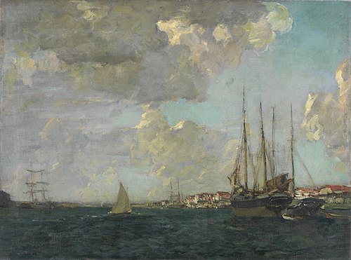 Sommertag, 1909, Ulrich Hübner