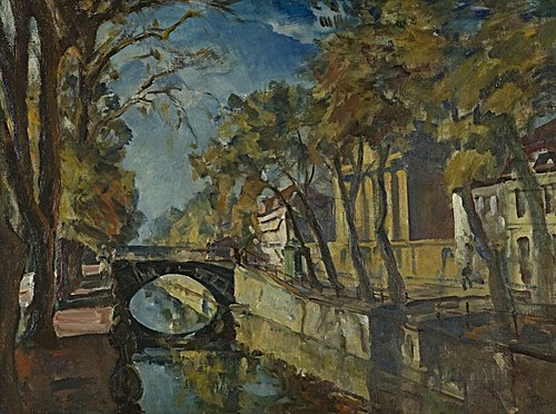Alter Stadtkanal in Potsdam, 1908, Ulrich Hübner
