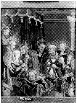 De dood van Maria, 1520, Melchior Feselen