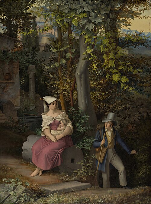 Der Wanderer, 1832, Ernst Förster
