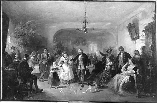 Die Goldene Hochzeit, 1866, Karl von Enhuber